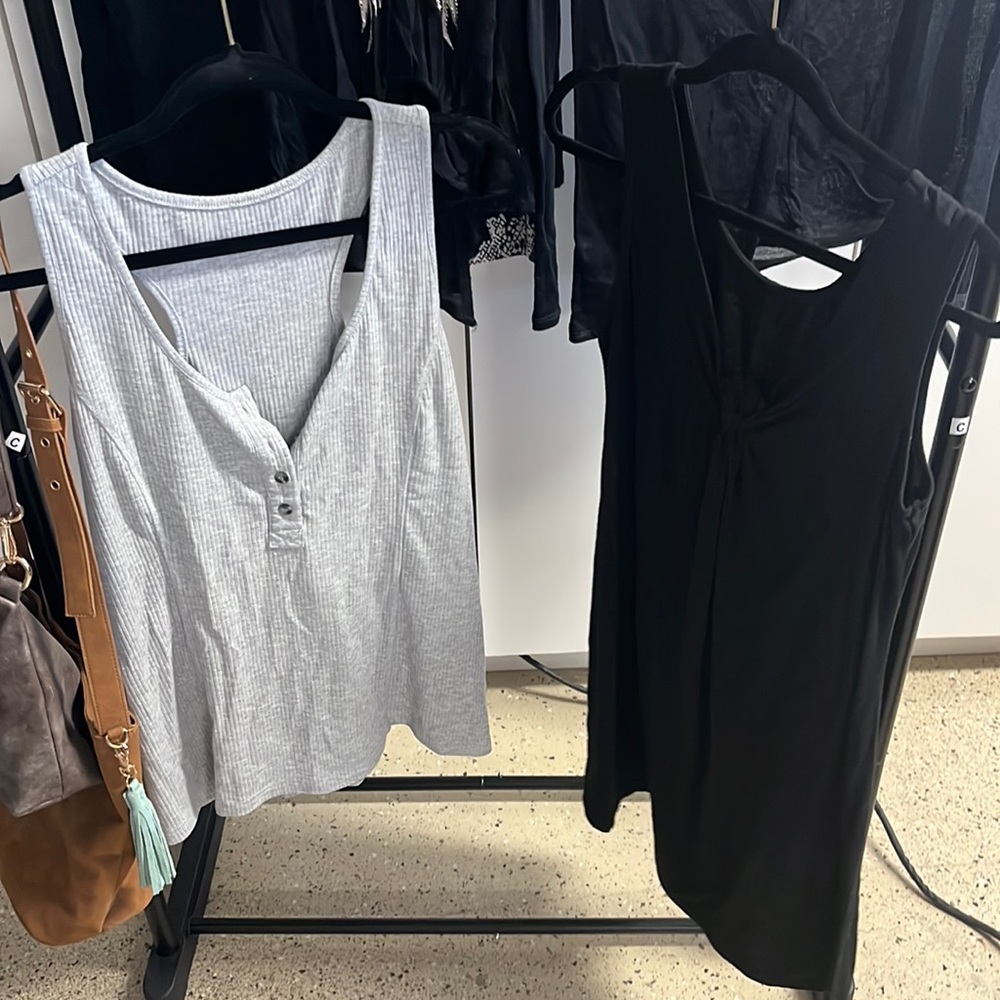 Two tank tops